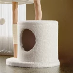 Flower Cat Tree with Plush Nest