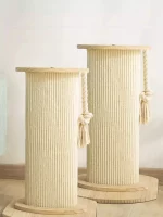 Full Sisal Fabric Cat Scratching Post