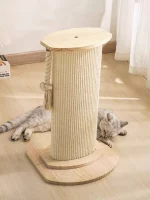 Full Sisal Fabric Cat Scratching Post