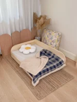 Solid Wood Platform Cat Bed