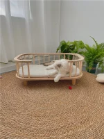 Wooden Creative Modern Cat Bed