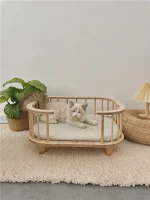 Wooden Creative Modern Cat Bed