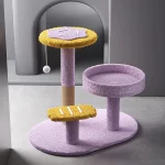 Candy Purple Small Carpet Cat Tree