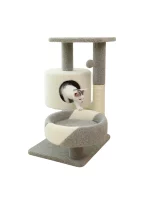 Carpet Cat Tree for Small Apartment