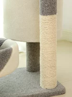 Carpet Cat Tree for Small Apartment