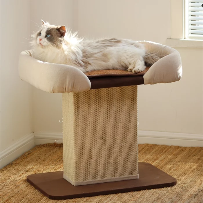 Cat Scratcher with Large Perch