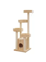 Cat Tree with A Solid Wood Condo