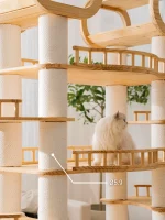 Huge 77in Cat Tree for Multiple Cats