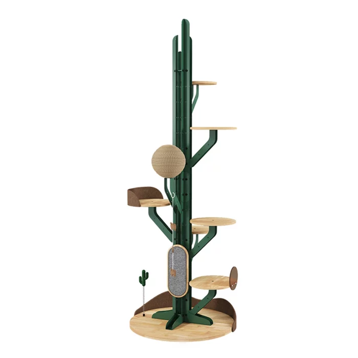 Large Creative Cactus Steel Cat Tree