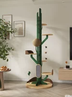 Large Creative Cactus Steel Cat Tree