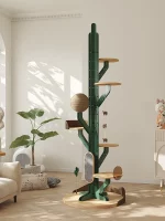 Large Creative Cactus Steel Cat Tree