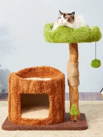 Luxury Real Branch Carpet Cat Condo