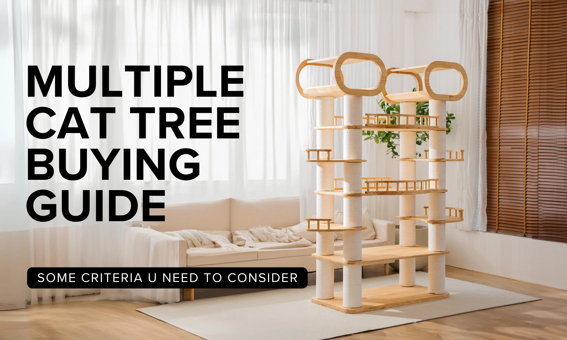 Multiple Cat Tree Buying guide