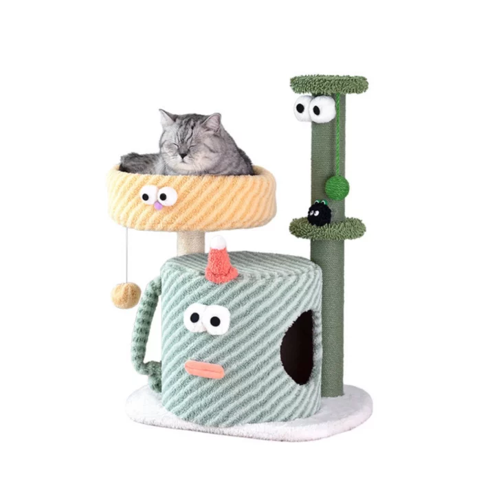 Small Carpet Little Monster Cat Tower