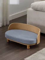 Solid Wood Elevated Cat Sofa Bed