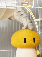 Yellow Mushroom Cat Scratcher