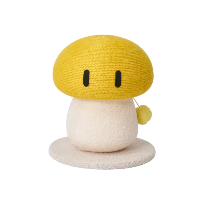 Yellow Mushroom Cat Scratcher