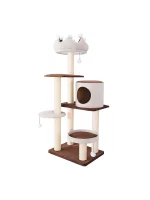 Cute Cat Tree with A Crown Perch