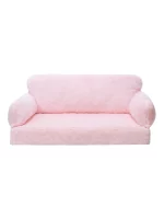 Large Rabbit Faux Fur Cat Sofa Bed