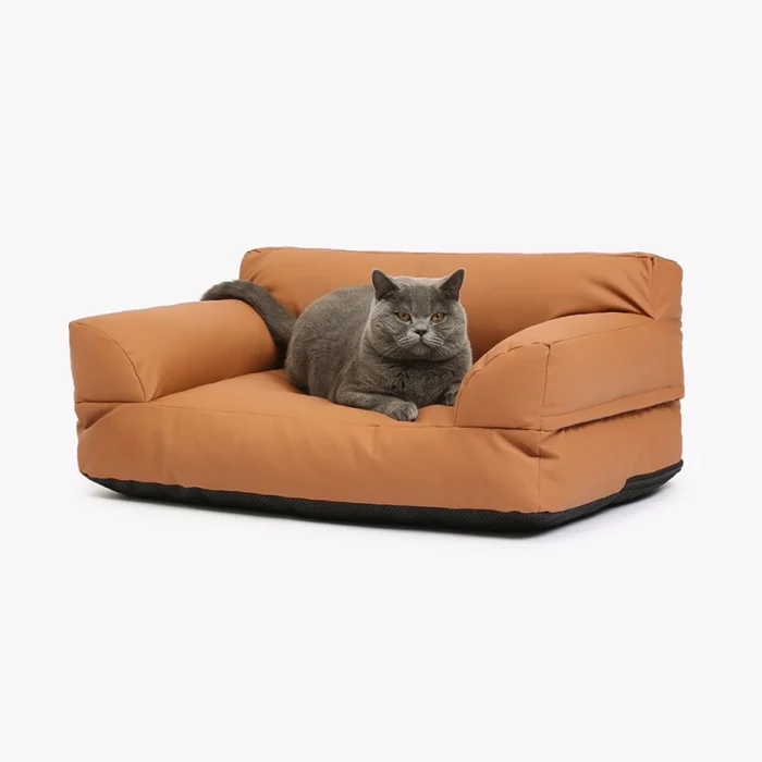 Luxury PU Leather Cat Sofa Bed