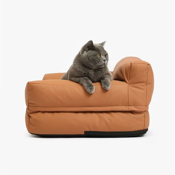 Luxury PU Leather Cat Sofa Bed