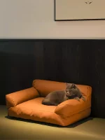 Luxury PU Leather Cat Sofa Bed