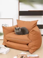 PU Leather Creative Cat Sofa Bed