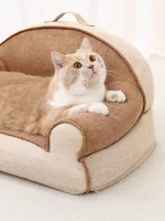 Removable Pet Sofa Bed with Handle